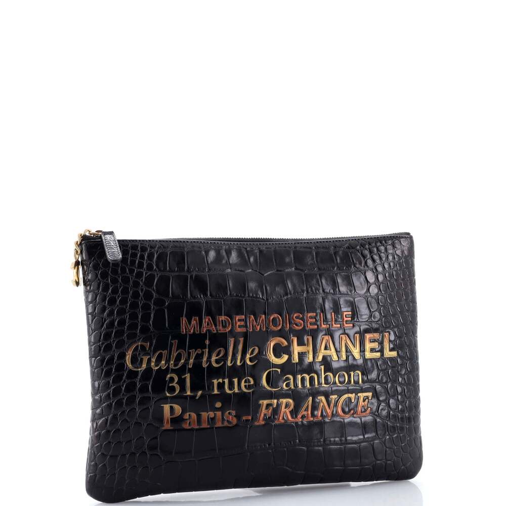Chanel Signature O Case Pouch Printed #254119C20B - Picture 2 of 6